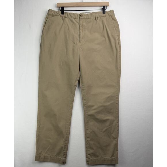 POLO RALPH LAUREN Khakis Chino Pants Men Sz 36x30 Tan Brown Dress Work Pants - Picture 2 of 16